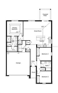 New construction Single-Family house 4893 Caribou Ridge Avenue, Saint Cloud, FL 34772 Plan 1541- photo 1 1