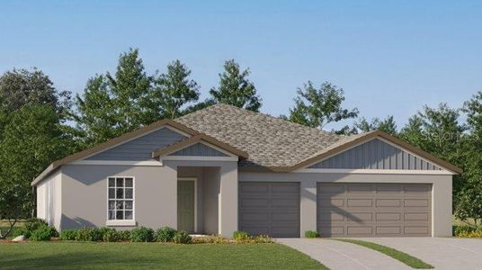 New construction Single-Family house 4060 Capri Coast Drive, Plant City, FL 33565 Santa Fe- photo 0