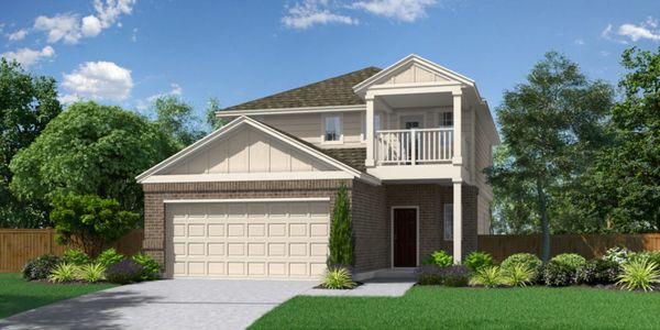 New construction Single-Family house 12613 Skimmer Run, Manor, TX 78653 - photo 0