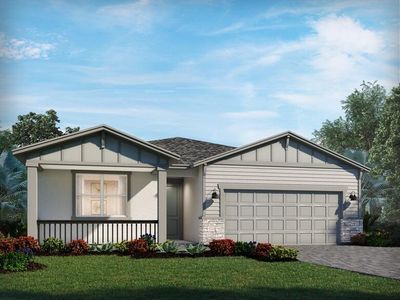 New construction Single-Family house 8924 Dahlia Circle, Port Saint Lucie, FL 34986 Emilia- photo 0