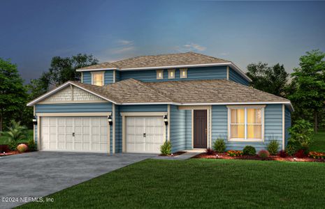 New construction Single-Family house 1043 Rooster Hollow Way, Middleburg, FL 32068 Ashby- photo 1 1