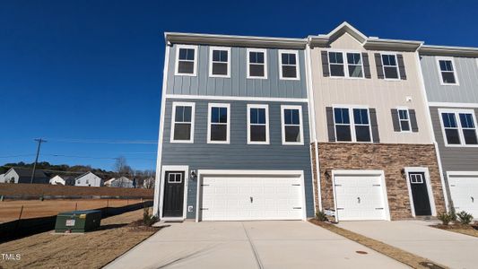 New construction Townhouse house 824 Parc Townes Drive, Unit 57, Wendell, NC 27591 Pamlico- photo 0
