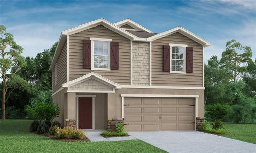 New construction Single-Family house 5647 Maddie Drive, Haines City, FL 33844  SEABROOKE II - photo 0 0