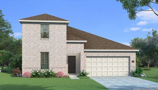 New construction Single-Family house 521 Cowboy Heights, Cibolo, TX 78108 Copperwood J- photo 5 5