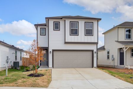 New construction Single-Family house 14639 Prairie Clover, San Antonio, TX 78253 The Foothill View- photo 0