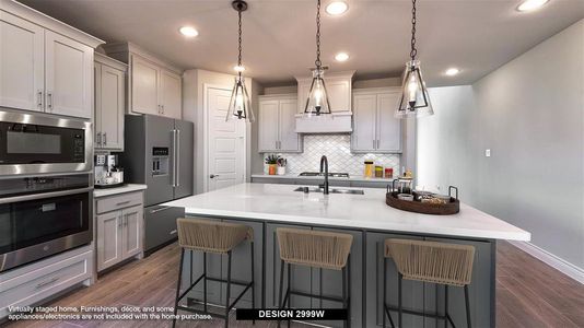 New construction Single-Family house 177 La Venta Loop, Liberty Hill, TX 78642 Design 2999W- photo 8 8