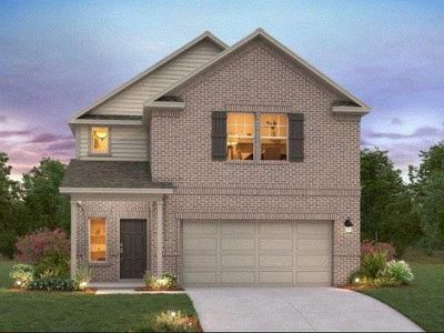 New construction Single-Family house 101 Marvins Bnd, Georgetown, TX 78626 Conroe Homeplan- photo 0