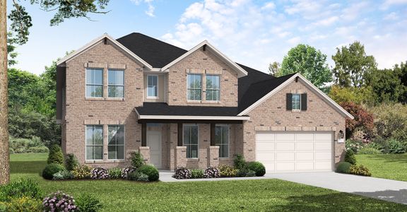 New construction Single-Family house Wichita (3426-CM-50), 516 Exploration Circle, Liberty Hill, TX 78642 - photo
