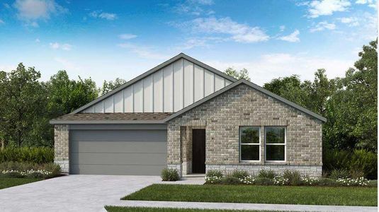 New construction Single-Family house 1140 Nuevo Rancho Lane, Fort Worth, TX 76052 Annapolis- photo 0