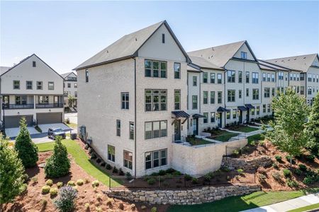 New construction Townhouse house 4012 Allegretto Circle, Atlanta, GA 30339 Donato 1 Homeplan- photo 0