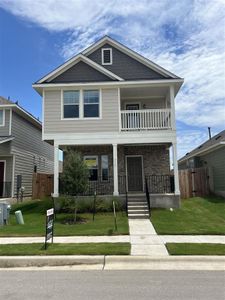 New construction Single-Family house 356 Witchhazel Way, San Marcos, TX 78666 Andrews- photo 0