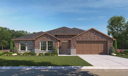 New construction Single-Family house 31530 Avebury Lake Lane, Fulshear, TX 77441 The Irving- photo 0 0