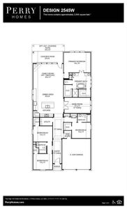 New construction Single-Family house 5310 Violet Ridge Drive, Richmond, TX 77469 Design 2545W- photo