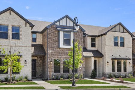 New construction Townhouse house Brown, 3054 Opera Way, Sachse, TX 75048 - photo