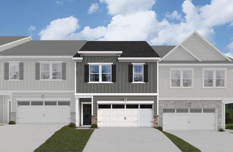 New construction Townhouse house 7120 Hubner Place, Cary, NC 27519 Sierra- photo 0