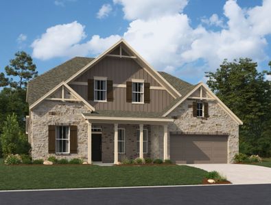 New construction Single-Family house Hathaway, 5126 Old Amber Drive, Richmond, TX 77469 - photo