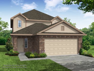 New construction Single-Family house 4963 Sandstone Way, San Antonio, TX 78222 Poole- photo 0 0