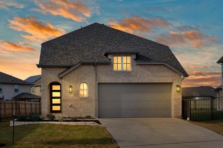 New construction Single-Family house 517 Calmo Ct, Liberty Hill, TX 78642 Windermere Plan- photo 0 0
