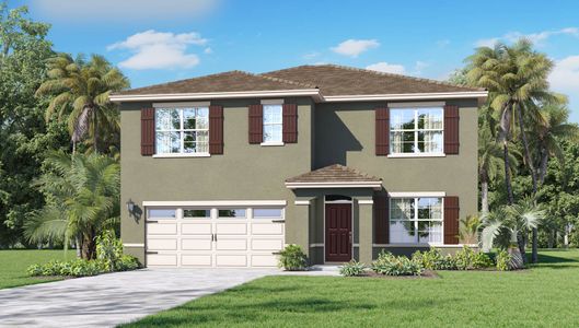 New construction Single-Family house 1514 Ridgeback Lane, Lake Alfred, FL 33850 HAYDEN- photo 1 1