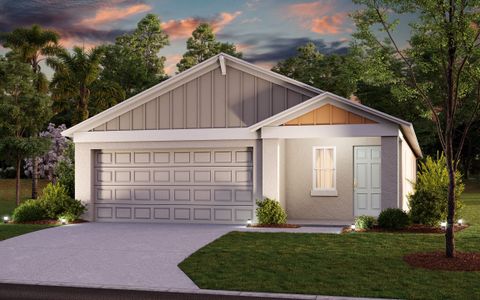 New construction Single-Family house 34462 Moonflower Avenue, Wesley Chapel, FL 33545 - photo 3 3