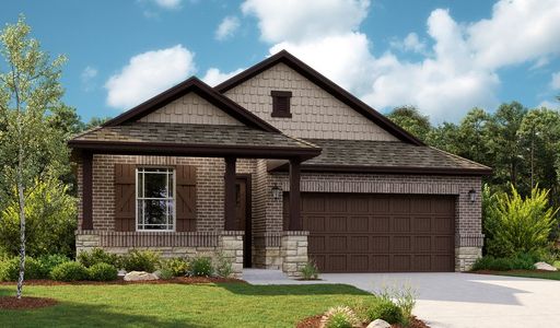 New construction Single-Family house 609 Seabiscuit Drive, Jarrell, TX 76537 - photo 1 1