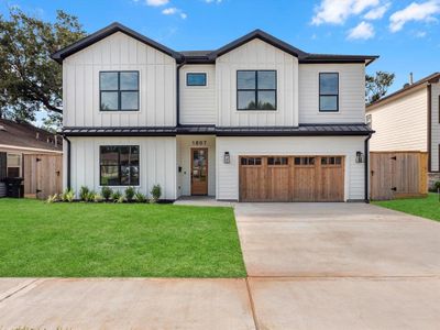 New construction Single-Family house 1807 Libbey Drive, Houston, TX 77018 - photo 0