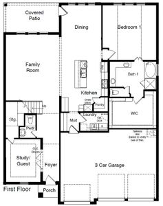 New construction Single-Family house 3440 Burningtree Lane, Grand Prairie, TX 76065 Wimberley- photo 53 53