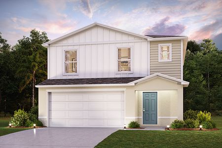 New construction Single-Family house LYNFORD, 1724 Eagle Hammock Boulevard, Eagle Lake, FL 33839 - photo