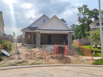 New construction Single-Family house 3027 Skyward Oak Lane, Conroe, TX 77385 Leona (1673-HV-30)- photo 0 0