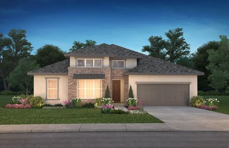 New construction Single-Family house 12831 Forest Garden Ct., Conroe, TX 77302 Plan 5042 Exterior E- photo 0 0