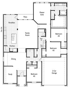 New construction Single-Family house 417 Lavender Drive, Van Alstyne, TX 75495 Napier Plan- photo 0 0