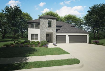 New construction Single-Family house 344 Lacy Oak Lane, Waxahachie, TX 75165 - photo 1 1