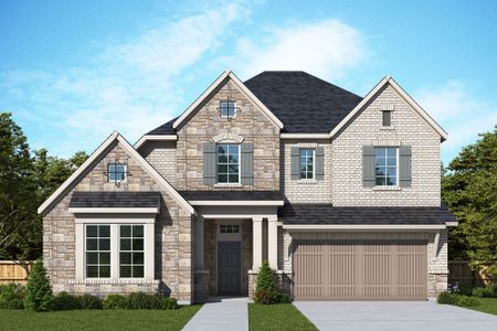 New construction Single-Family house The Fontaine, 5311 Elegance Court, Manvel, TX 77578 - photo