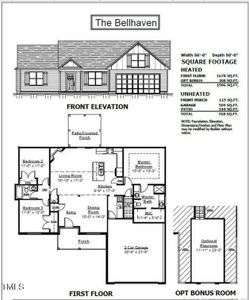 New construction Single-Family house 63 Oleander Lane, Sanford, NC 27332 Bellhaven - photo 0