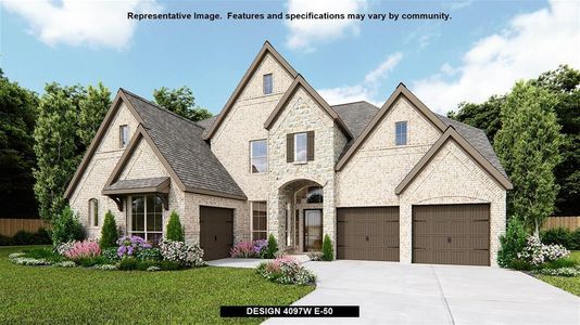 New construction Single-Family house Design 4097W, 1426 Fieldstone Drive, Midlothian, TX 76065 - photo