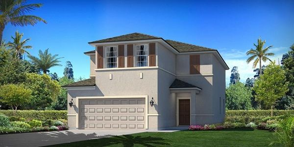 New construction Single-Family house 2 Ridge Road, Palm Coast, FL 32137 Drayton- photo