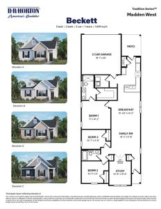 New construction Single-Family house Beckett, 311 Judd Parkway NW, Fuquay Varina, NC 27526 - photo