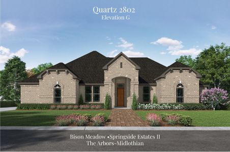 New construction Single-Family house The Quartz, 4037 Lagos Drive, Midlothian, TX 76065 - photo