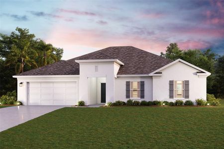 New construction Single-Family house 16075 Dusky Sparrow Road, Weeki Wachee, FL 34614 Shelby- photo 0