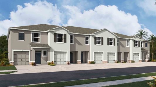 New construction Townhouse house 3529 White Dandelion Ct, Plant City, FL 33565 Glen- photo 3 3