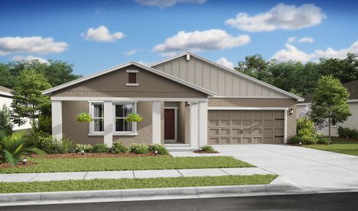 New construction Single-Family house Sw 88Th Terrace, Ocala, FL 34473 Passionflower II- photo 0