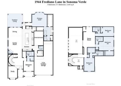 New construction Single-Family house 1944 Frediano Lane, McLendon-Chisholm, TX 75032 Regis Plan- photo 1 1