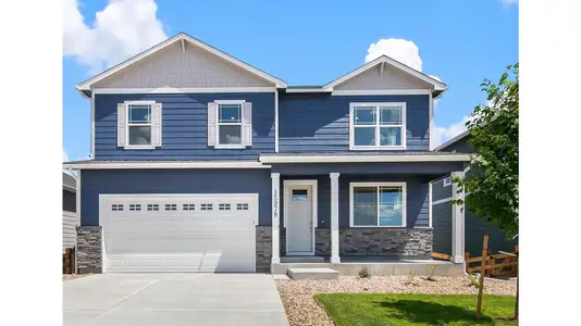 New construction Single-Family house 343 Bluebird Rd., Johnstown, CO 80534 GABLE- photo 0