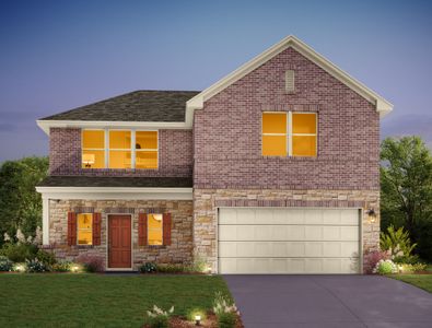 New construction Single-Family house Plymouth, 131 Grand Teton Drive, Kyle, TX 78640 - photo