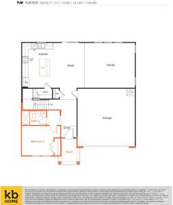 First floor layout