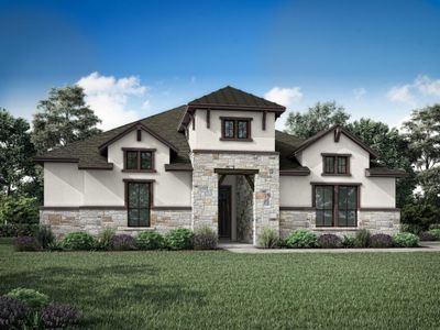 New construction Single-Family house Bowman, 118 Double Eagle Ranch Drive, Cedar Creek, TX 78612 - photo