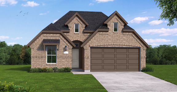 New construction Single-Family house 7443 Caprock Canyon Ln, Porter, TX 77365 Linden  (1761-HV-35)- photo 0