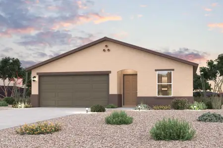 New construction Single-Family house 8378 W Tinajas Drive, Arizona City, AZ 85123 ALAMAR- photo 0