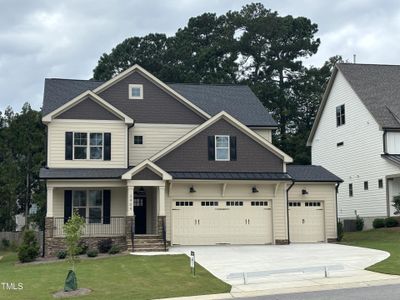 New construction Single-Family house 3404 Amelia Grace Drive, Fuquay Varina, NC 27526 Hemlock- photo 0