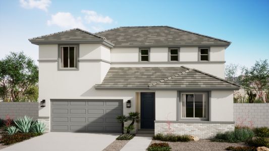 Prairie Elevation | King | Wildera – Valley Series | New Homes in San Tan Valley, AZ | Landsea Homes